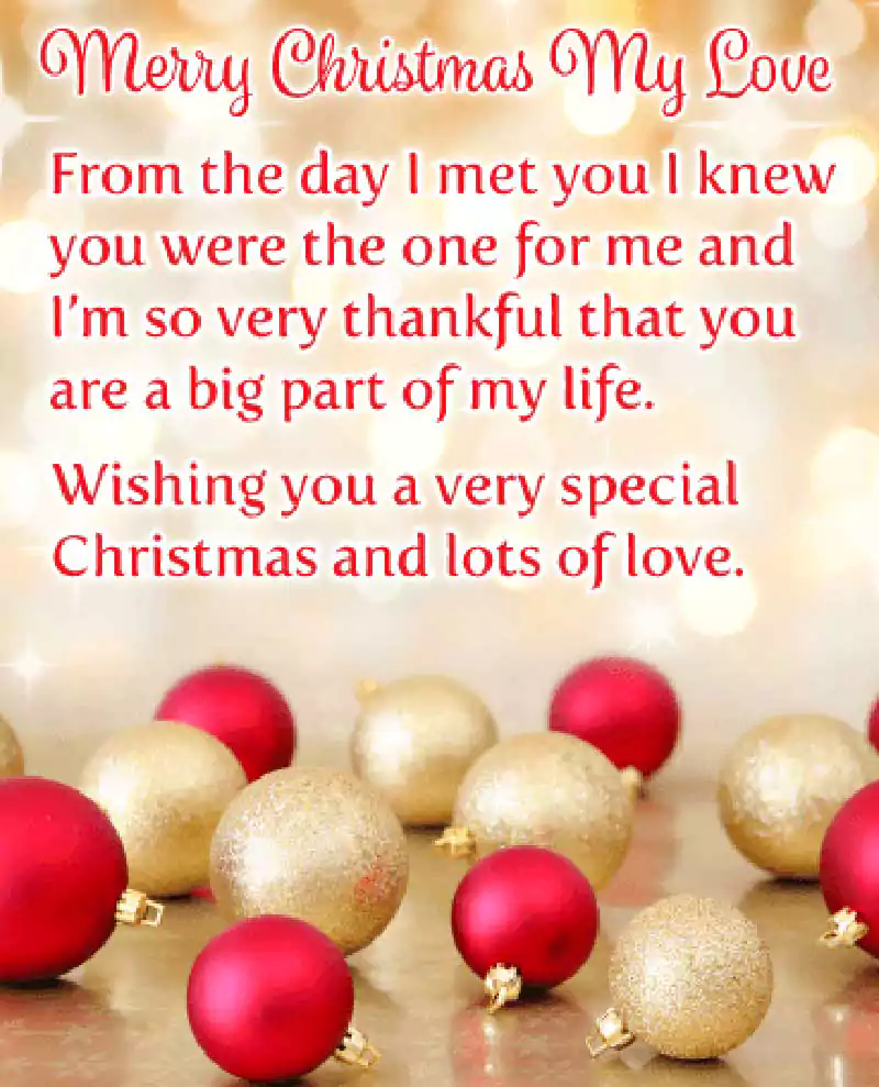 Merry Christmas My Love Quotes Sayings