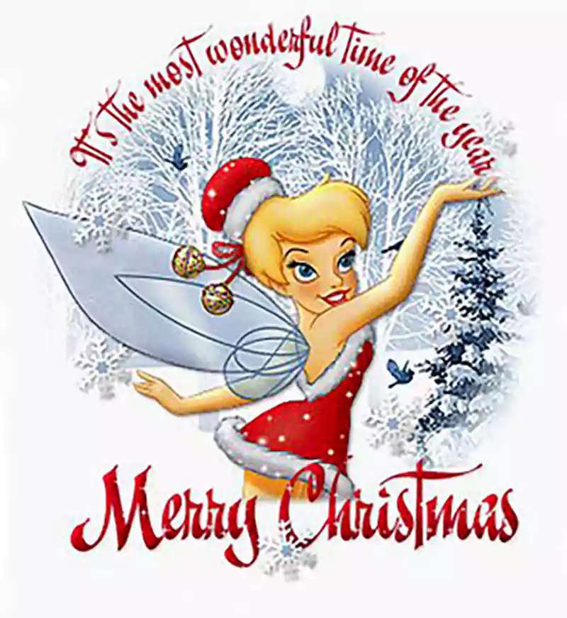 Merry Christmas Tinkerbell Image