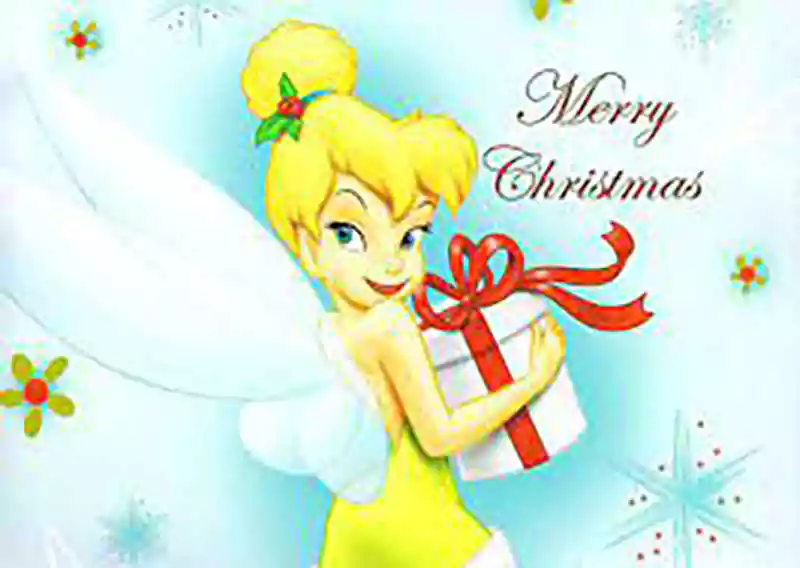 Merry Christmas Tinkerbell Image
