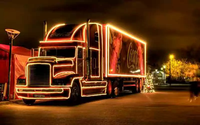 Merry Christmas Truck Image