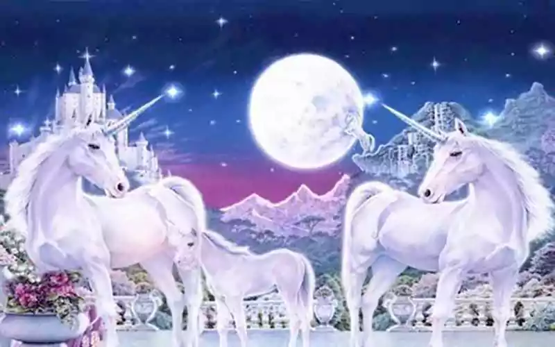 Merry Christmas Unicorn Image