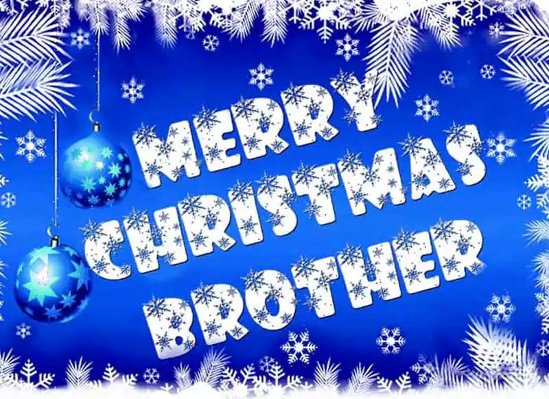 Merry Christmas Wishes Messages For Brother