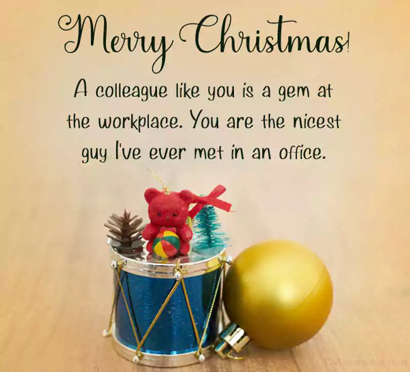 Merry Christmas Wishes Messages for Coworkers
