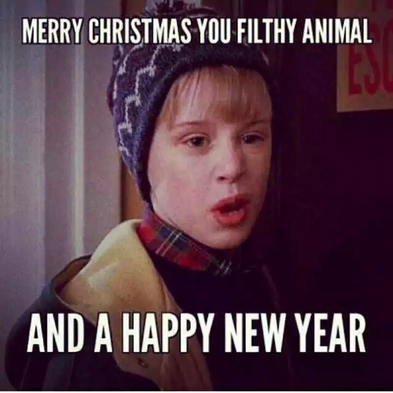 Merry Christmas Ya Filthy Animal Meme