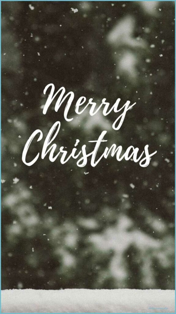 Merry Christmas iPhone Background