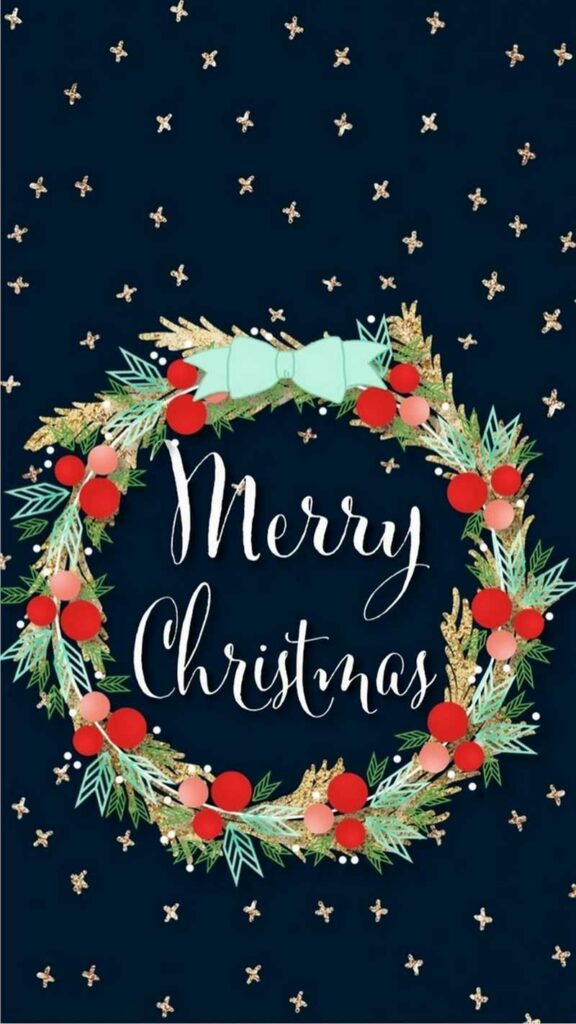 Merry Christmas iPhone Background