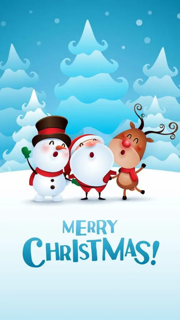 Merry Christmas iPhone Wallpaper