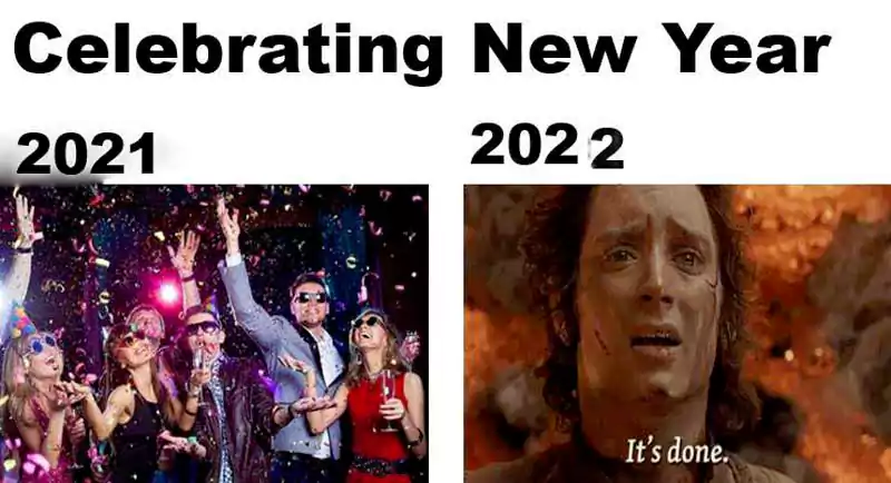 Merry New Year Meme