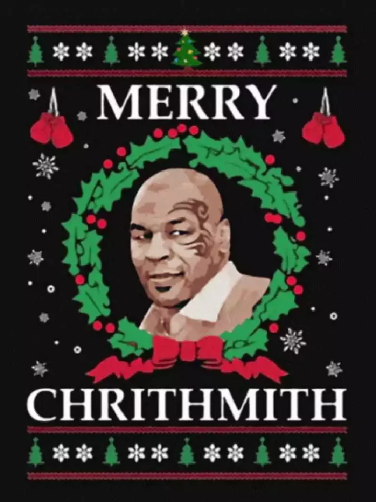 Mike Tyson Merry Christmas Meme