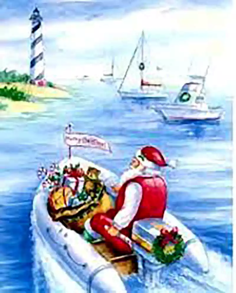 Nautical Merry Christmas Image