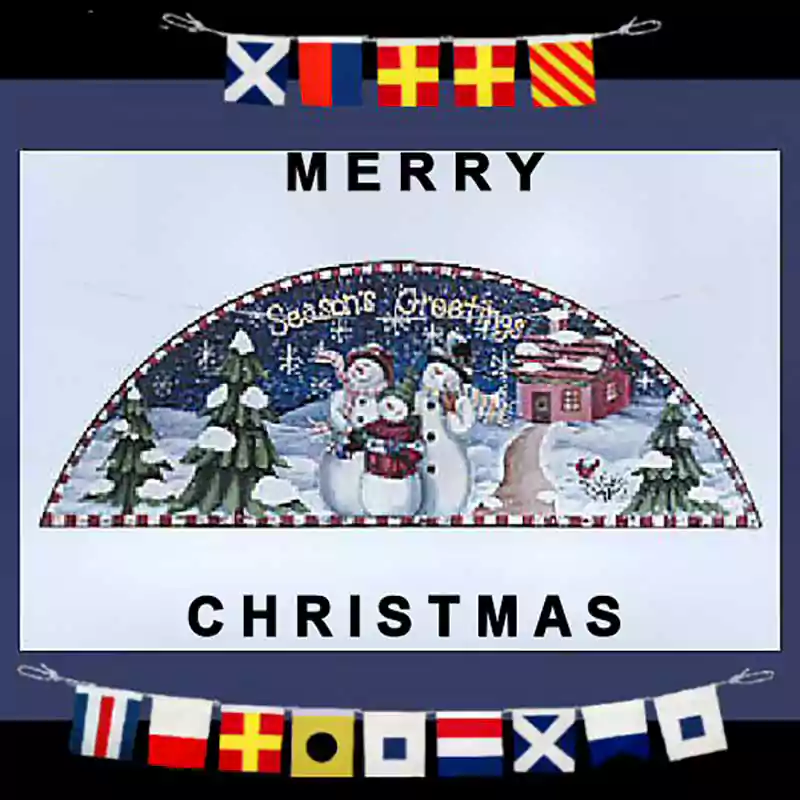 Nautical Merry Christmas Image