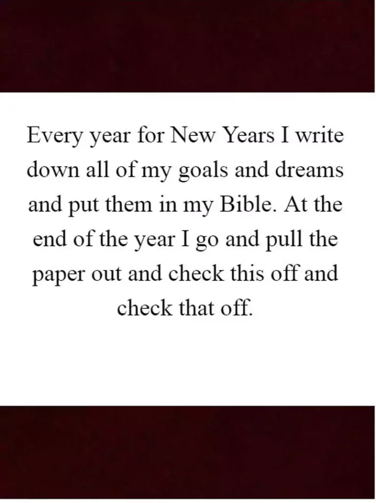 New Year Bible Verse
