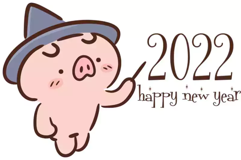 New Year Cartoon Image