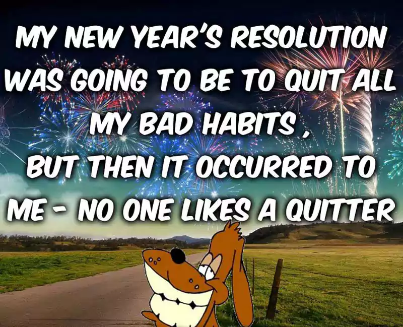 New Year Funny Quotes Sayings