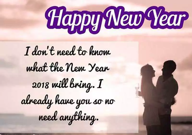 New Year Quotes for Lovers