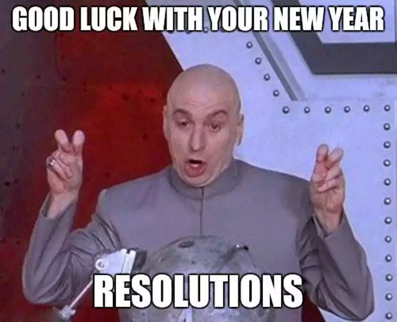 New Year Resolution Memes