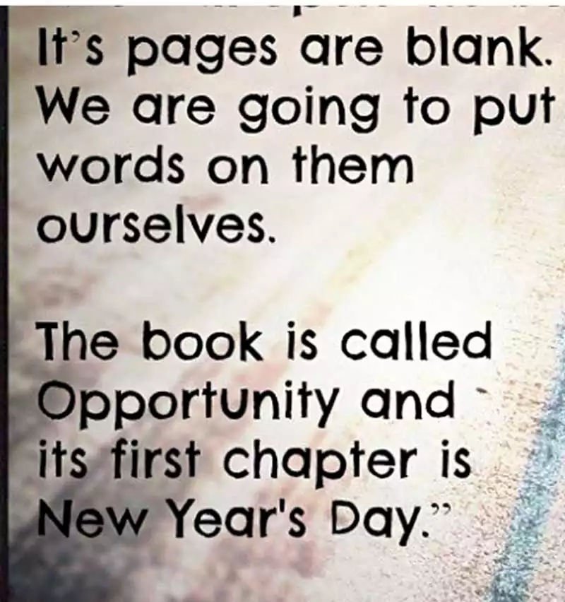 New Year Resolution Quotes Sayings