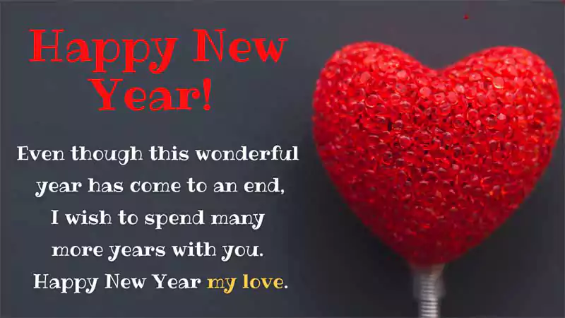 New Year Wishes Messages for Girlfriend