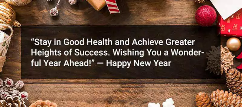 New Year Wishes Messages to Boss