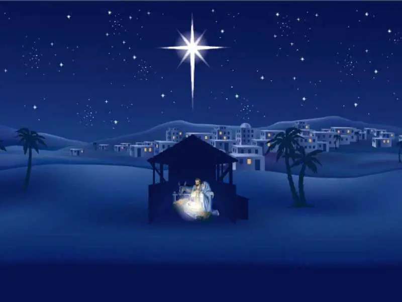 Religious Merry Christmas Background
