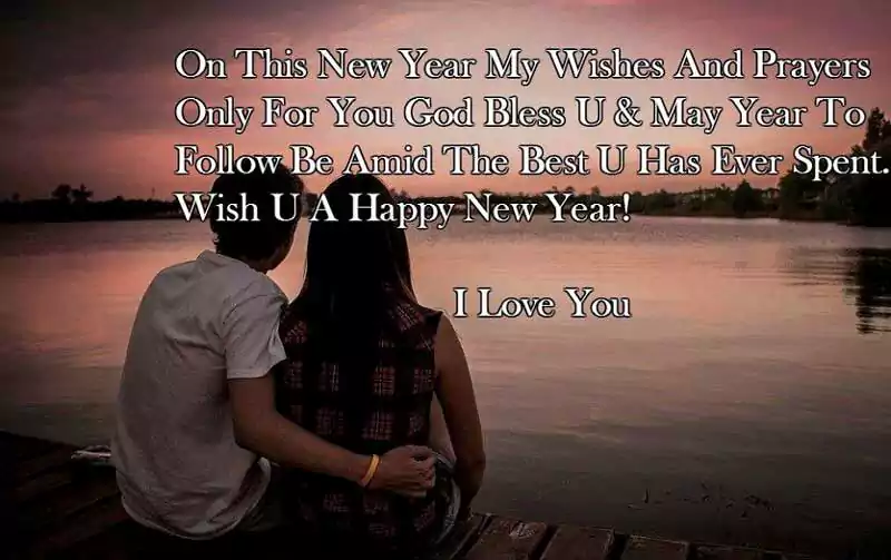 Romantic New Year Wishes Messages for Boyfriend