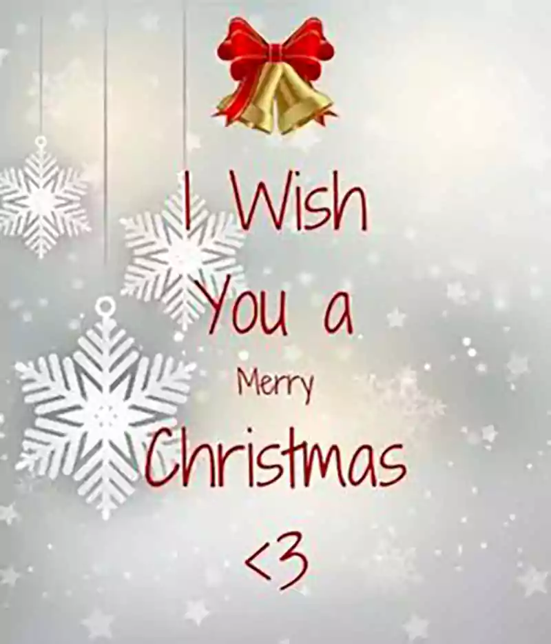 Wish You a Merry Christmas Image