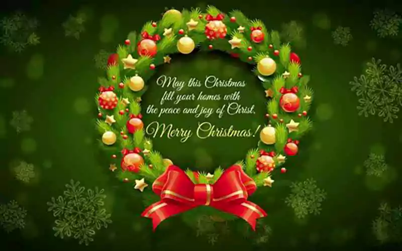 Wish You a Merry Christmas Image