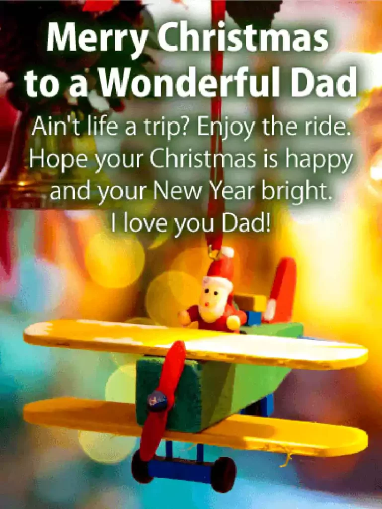 merry christmas daddy image