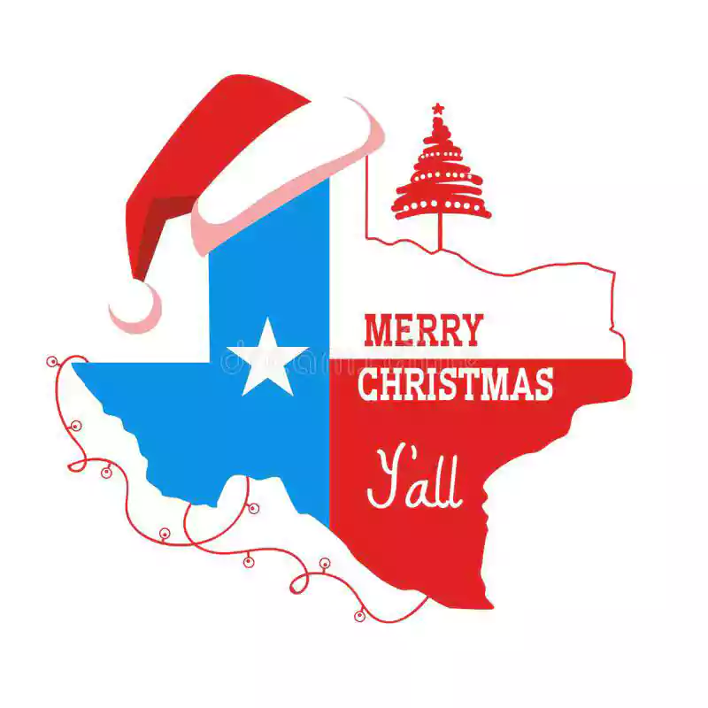 texas merry christmas image