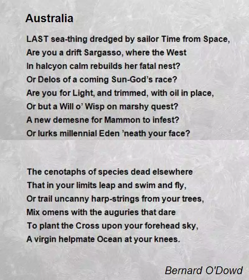 Australia Day Funny Poems