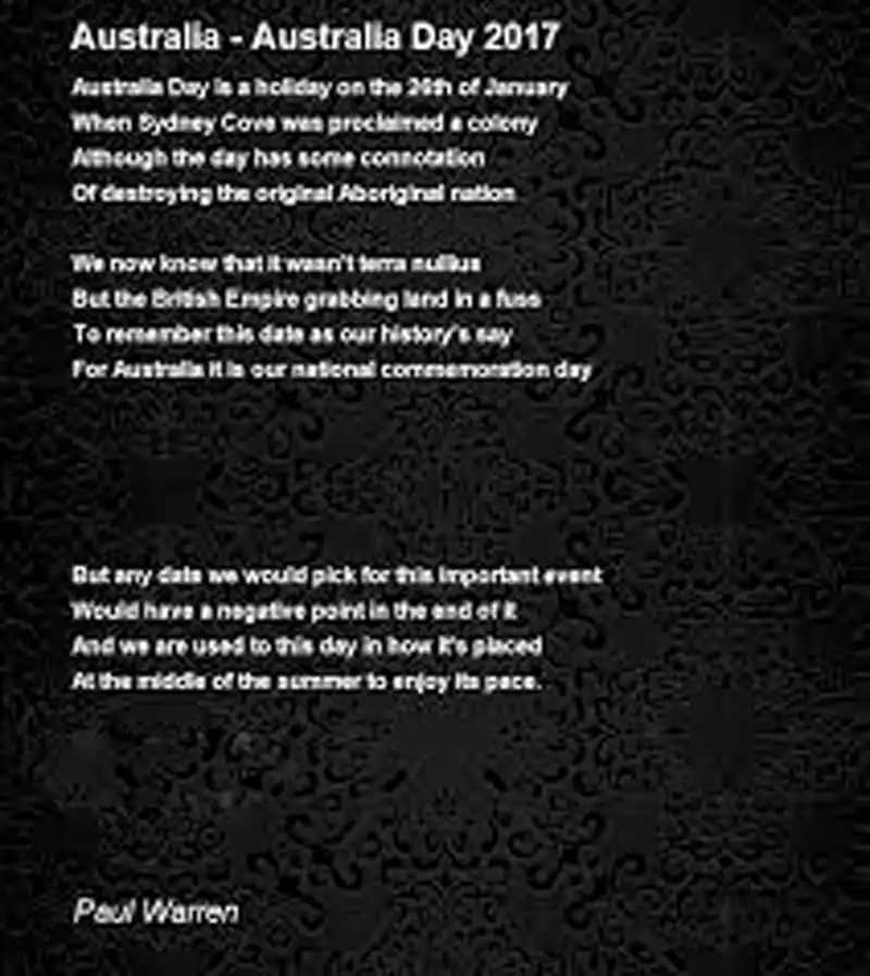 Australia Day Poem