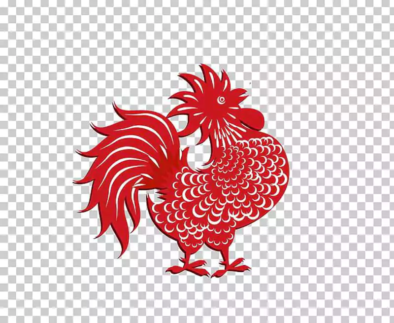 Chinese New Year Rooster Image