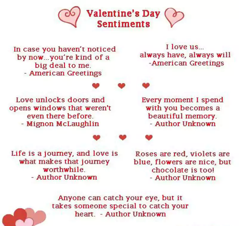 Cute Valentines Day Sayings