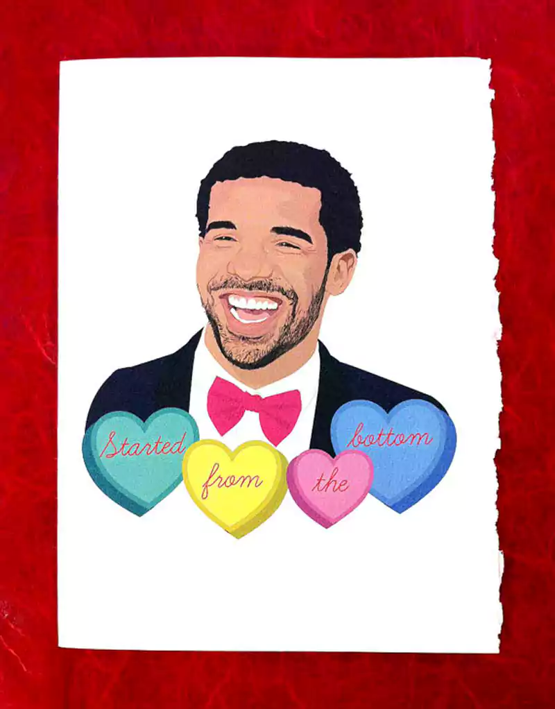 Drake Valentines Day Card
