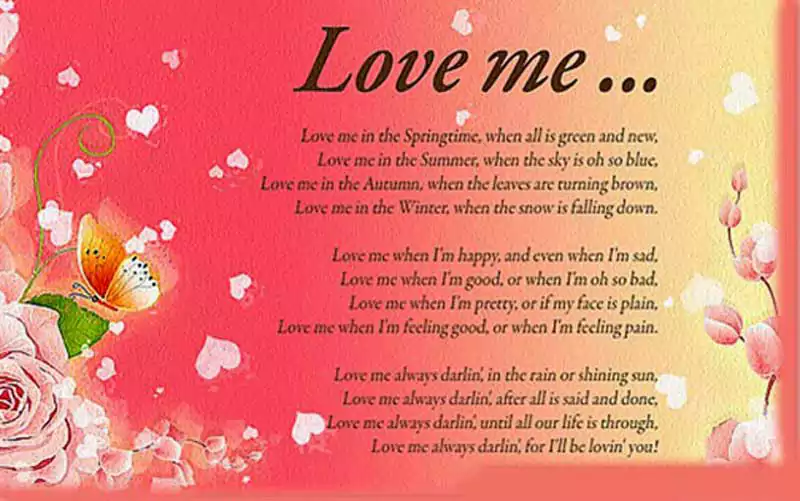 Happy Valentines Day My Love Poem