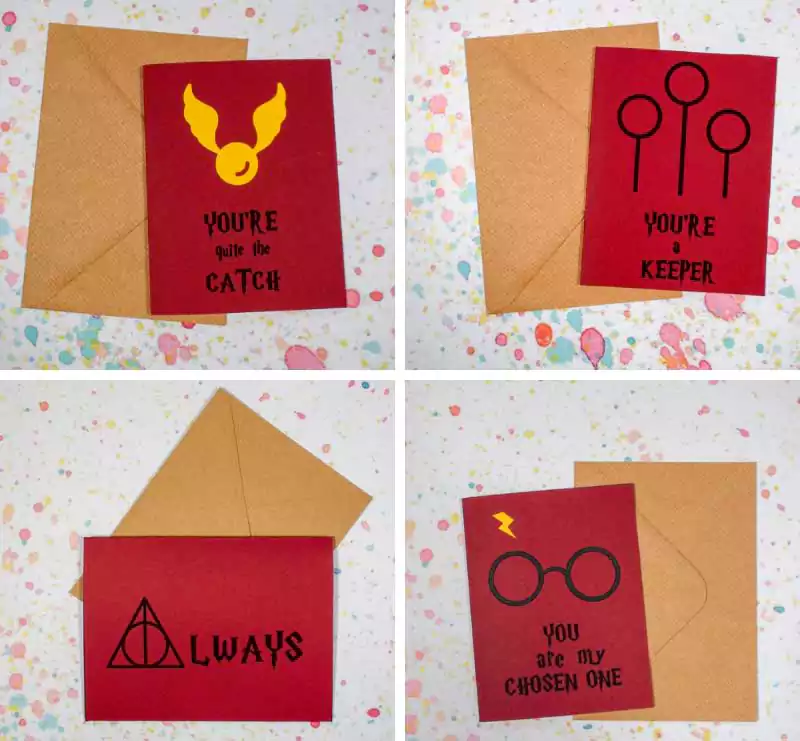 Harry Potter Valentines Day Card