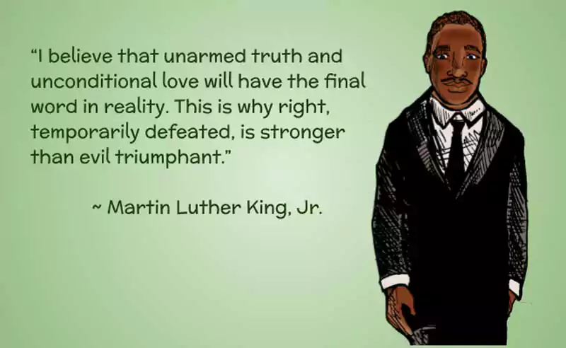 Martin Luther King Day Message