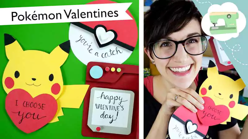 Pokemon Valentines Day Card