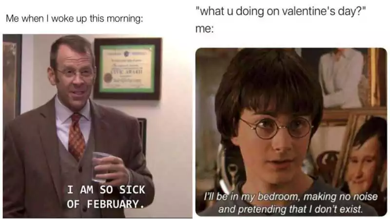 Single on Valentines Day Meme