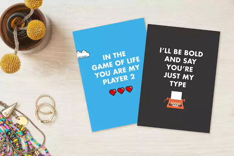 Valentines Day Card Puns