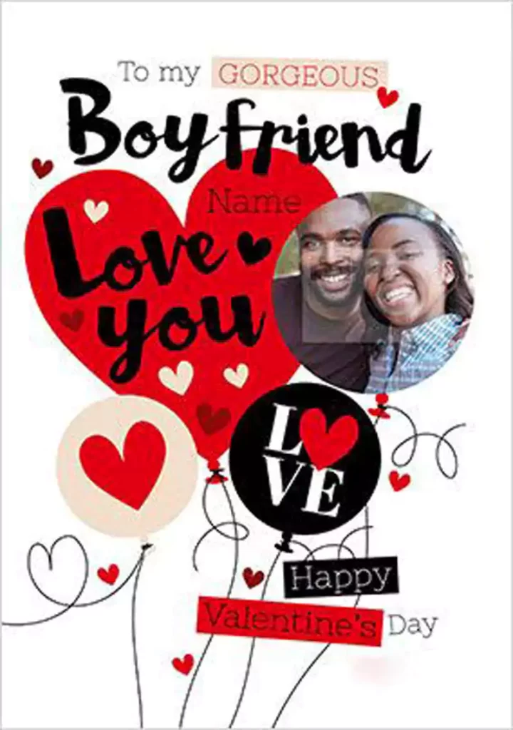 Valentines Day Card for Boyfriend