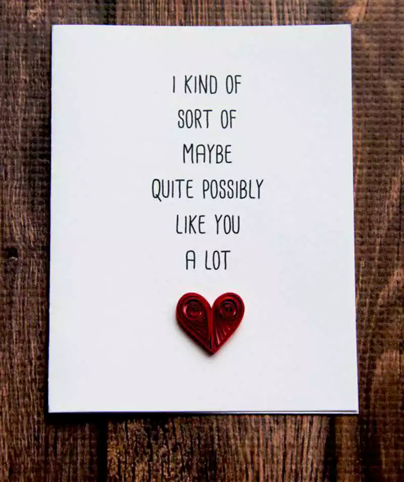 Valentines Day Card for Him