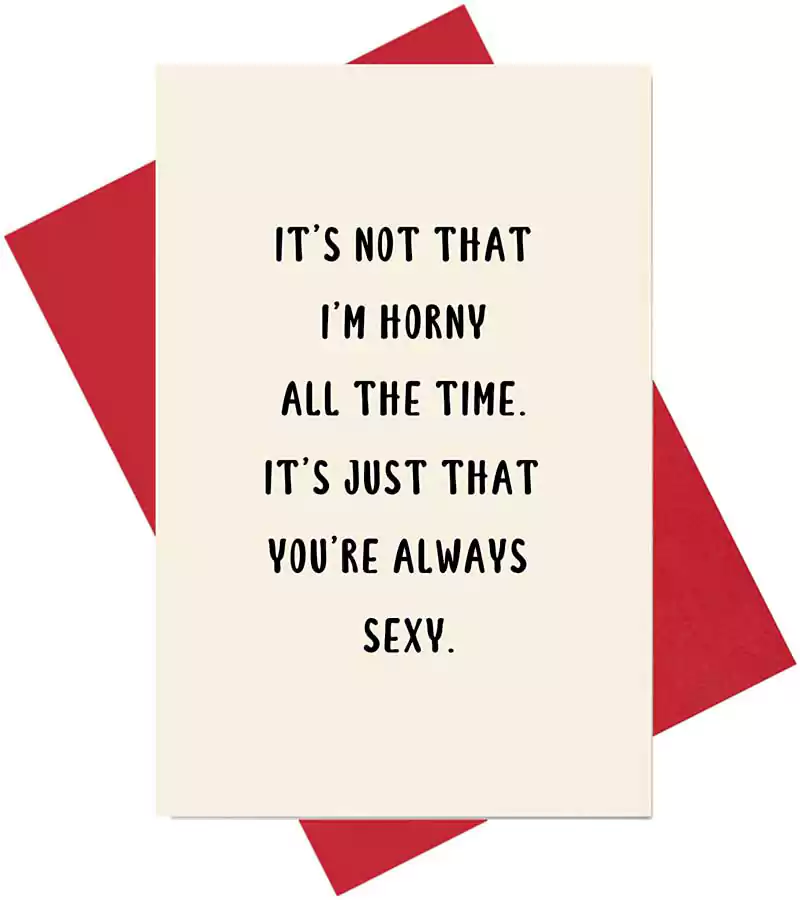 Valentines Day Card for Him