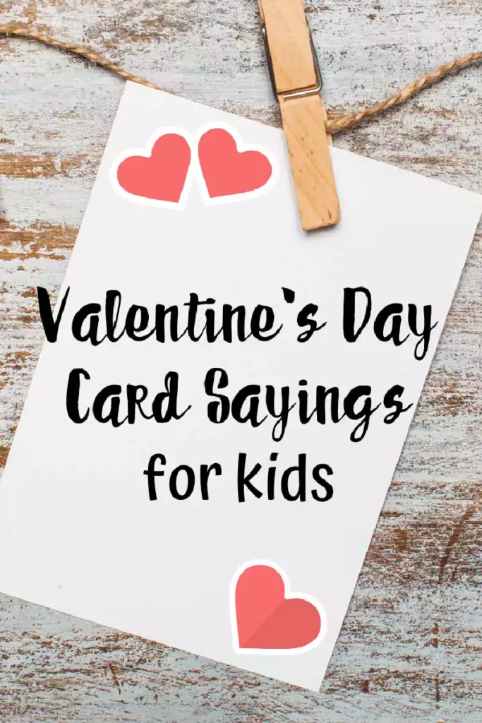 Valentines Day Card for Kids