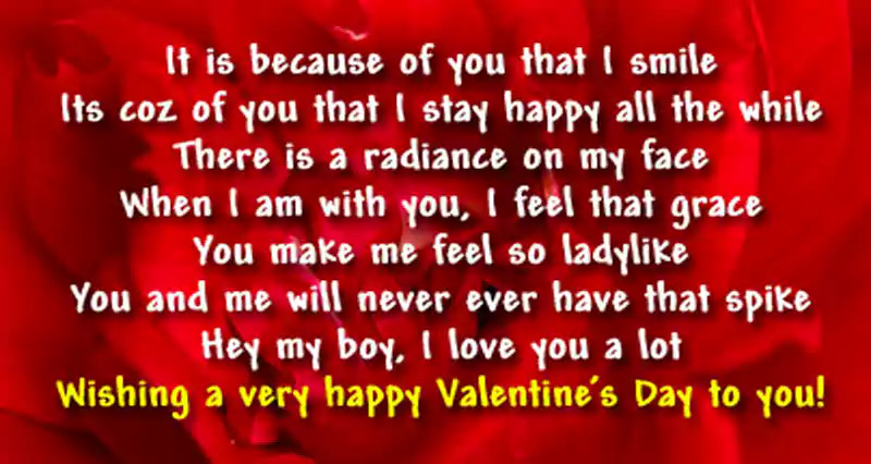 Valentines Day Messages for Him