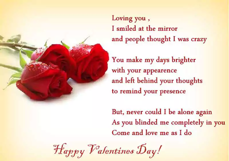Valentines Day Poem for Husband
