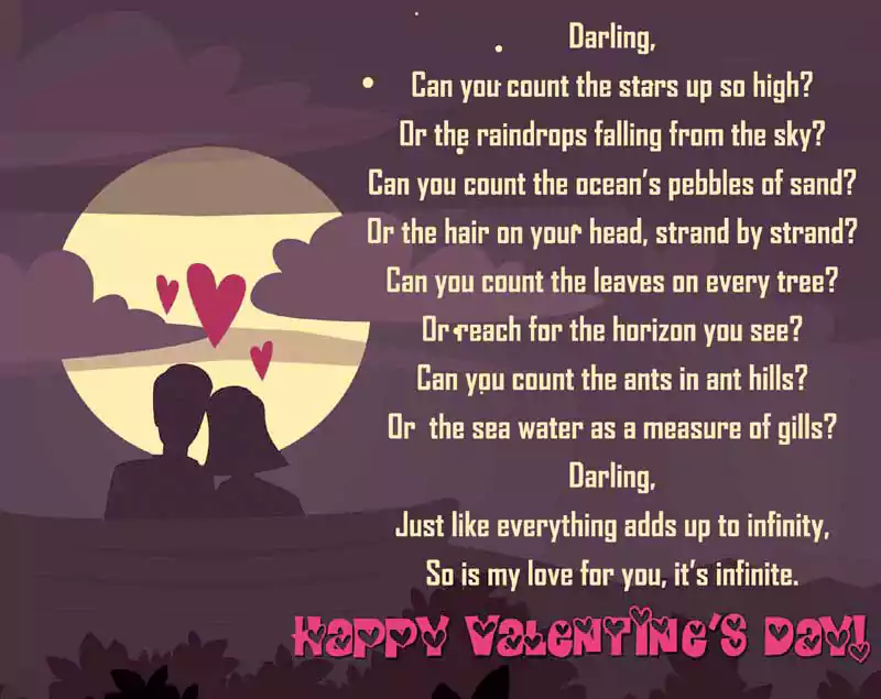 Valentines Day Poems for Girlfriends