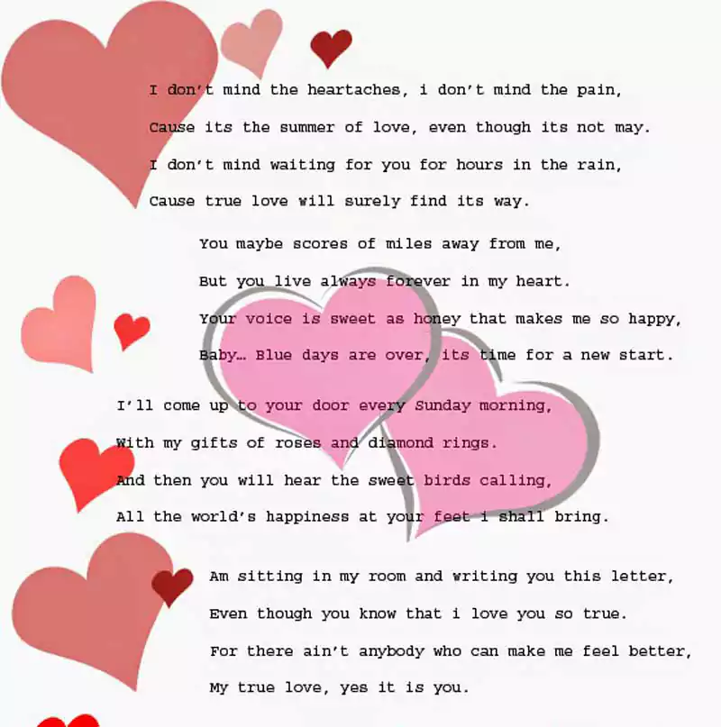 Valentines Day Poems for Her