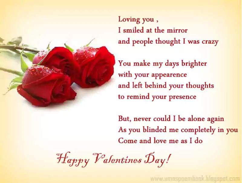 Valentines Day Poems for Husbands