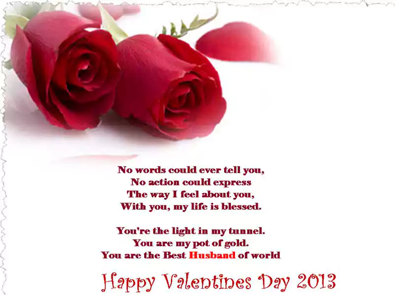 Valentines Day Poems for Husbands